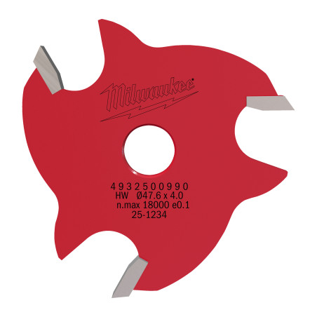 Fraise Disque Pour Rainures Latérales Q8 4 Mm (X1) 4932500990 Milwaukee