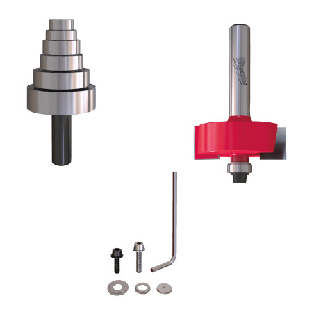 Fraise À Feuillurer Q8 34,9/0-12,7 Mm (X1) 4932500999 Milwaukee