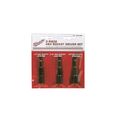 Set 3 Douilles Magnétiques ⌀6 / 8 / 10 Mm (X1) 49663004 Milwaukee
