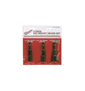 Set 3 Douilles Magnétiques ⌀6 / 8 / 10 Mm (X1) 49663004 Milwaukee