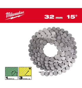 Boîte 2160 Clous Rouleau 15°Rh 3,05X32 Mm/Ss/Hdg (X1) 4932499326 Milwaukee