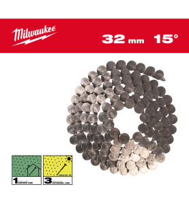 Boîte 2160 Clous Rouleau 15°Rh 3,05X32 Mm/Rs/Inox (X1) 4932499328 Milwaukee