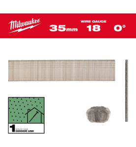 Boite De 5000 Clous Gauge 18 Galva 35 Mm (X1) 4932498743 Milwaukee