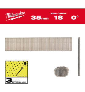 Boite De 5000 Clous Gauge 18 Inox 38 Mm (X1) 4932498745 Milwaukee