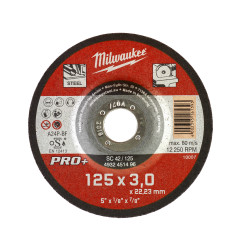 Disque À Tronçonner Pro+ 125 Mm Épaisseur 3 Mm Deportes Pro+ (X1) 4932451496 Milwaukee