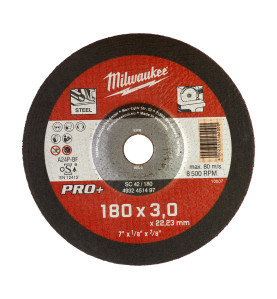 Disque À Tronçonner Pro+ 180 Mm Épaisseur 3 Mm Deportes Pro+ (X1) 4932451497 Milwaukee