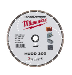 Disque Diamant Premium Hudd 300 Mm (X1) 4932493298 Milwaukee