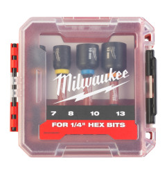 Set 4 Douilles Magnétiques Shockwave™ 4932492445 Milwaukee
