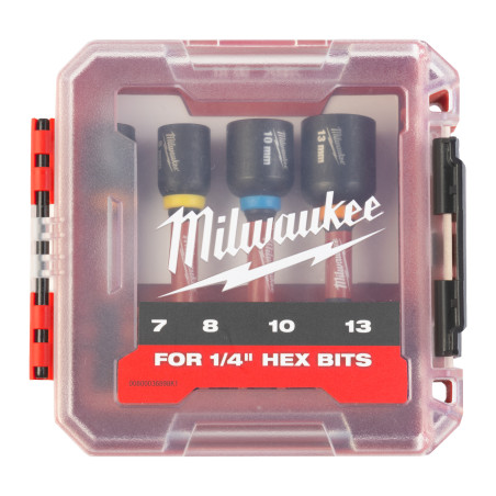 Set 4 Douilles Magnétiques Shockwave™ 4932492445 Milwaukee