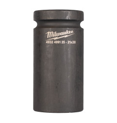 Douille À Choc Rail Longues 1" Rect. 21X28 Mm (X1) 4932499125 Milwaukee