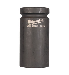 Douille À Choc Rail Longues 1" Rect. 21X28 Mm (X1) 4932499125 Milwaukee