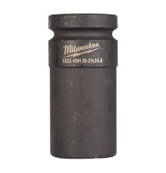 Douille Choc Rail Longues. Rect.1" 21X24,5 Mm (X1) 4932499129 Milwaukee