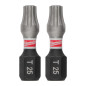 Boiîte 25 Embouts Tx25 Shockwave™ 25 Mm 4932430880 Milwaukee