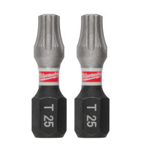 Boiîte 25 Embouts Tx25 Shockwave™ 25 Mm 4932430880 Milwaukee