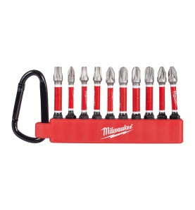 Mousqueton Embouts Shockwave™ Set 3 (X10) 4932500397 Milwaukee