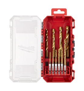 Set 10 Forets Métaux Hss-G Red Hex 4932493865 Milwaukee