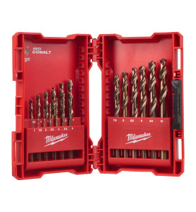 Set 19 Forets Métaux Hss Cobalt 4932352470 Milwaukee