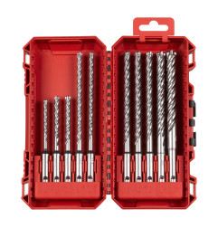 Set De 10 Forêts Sds+ 4 Taillants Mx4 4932500062 Milwaukee