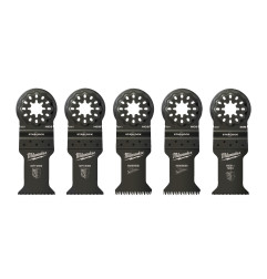 Set De 5 Lames Multitool Bois 48906114 Milwaukee