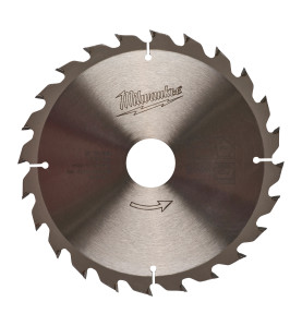 Lame Scie Circulaire Bois 165 Mm/24 Dts (X1) 4932399909 Milwaukee