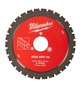 Lame Pour Coupe Fer Beton 137X28X1,6X30 (X1) 4932499702 Milwaukee