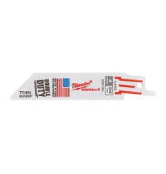 Lame Scie Sabre Thin Kerf Metal 100 Mm/ 24 Tpi (X5) 48475185 Milwaukee