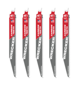 Lame Scie Sabre Tct Wrecker 230/6T (X5) 48475542 Milwaukee