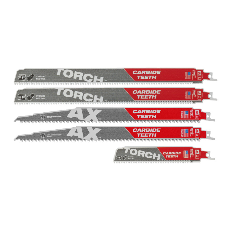 Set 5 Lames De Scies Sabres (X1) 49472206 Milwaukee