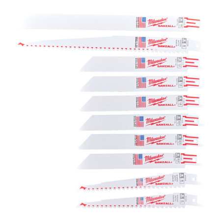 Set 10 Lames De Scies Sabres (X1) 49472211 Milwaukee