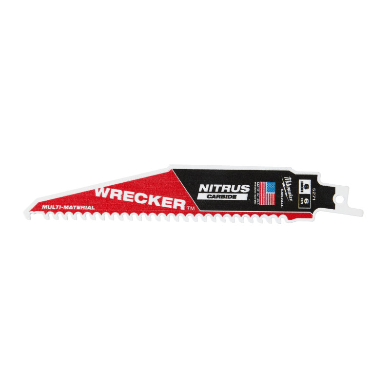 Lame Scie Sabre Wrecker Nitrus 150X6 (X5) 48475571 Milwaukee