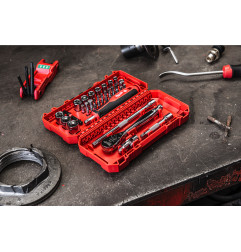 Coffret 38Pcs Clés Et Douille À Cliquet 1/4 Compatible Packout 4932498381 Milwaukee