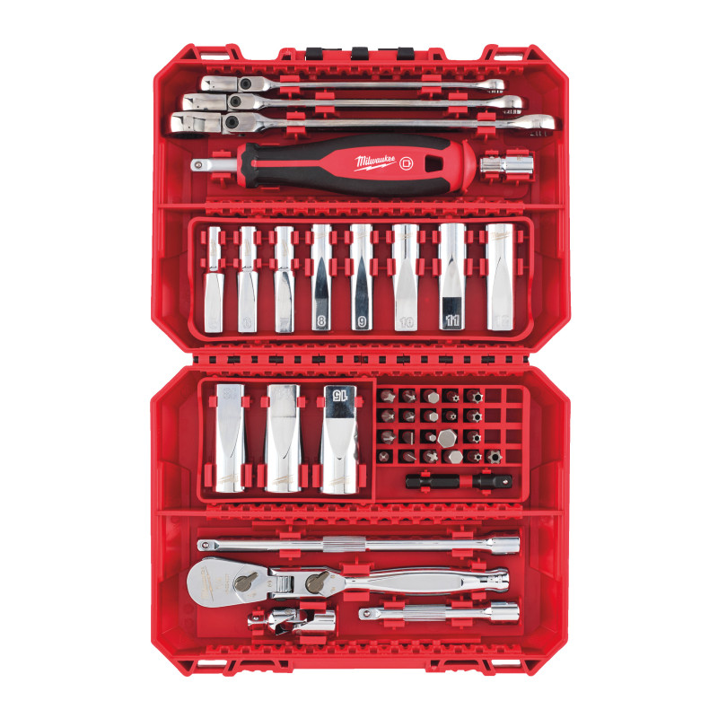 Set De Cliquet ¼, Clés Mixtes & Douilles Longues 42 Pcs 4932498382 Milwaukee Set De Cliquet ¼, Clés Mixtes & Douilles Longues 42 Pcs 4932498382 Milwaukee