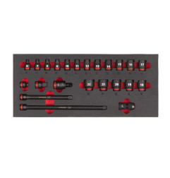 Module Douille À Choc 3/8 (23 Pc) 4932493388 Milwaukee