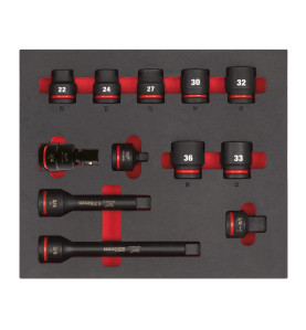 Module Douille À Choc Courte 3/4 (12 Pc) 4932493396 Milwaukee