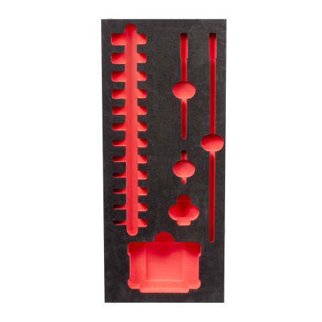 Insert Mousse Vide Douilles Longues 1/4 (17 Pc) 4932493385 Milwaukee