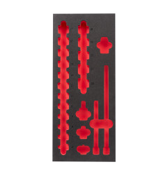 Insert Mousse Vide Douilles 3/8 (23 Pc) 4932493387 Milwaukee