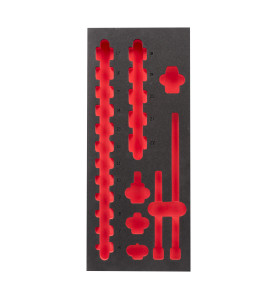 Insert Mousse Vide Douilles 3/8 (23 Pc) 4932493387 Milwaukee