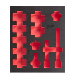 Insert Mousse Vide Douilles Longues 3/4 (12 Pc) 4932493397 Milwaukee