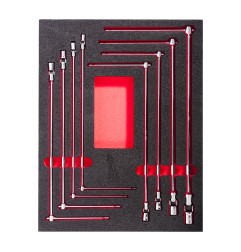 Module Clé En T Avec Douille Pivotante 8 Pcs 4932499113 Milwaukee