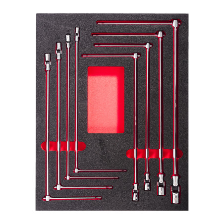 Module Clé En T Avec Douille Pivotante 8 Pcs 4932499113 Milwaukee