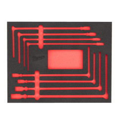 Packout™ Module Vide Clé En T Avec Douille Pivotante 4932499114 Milwaukee