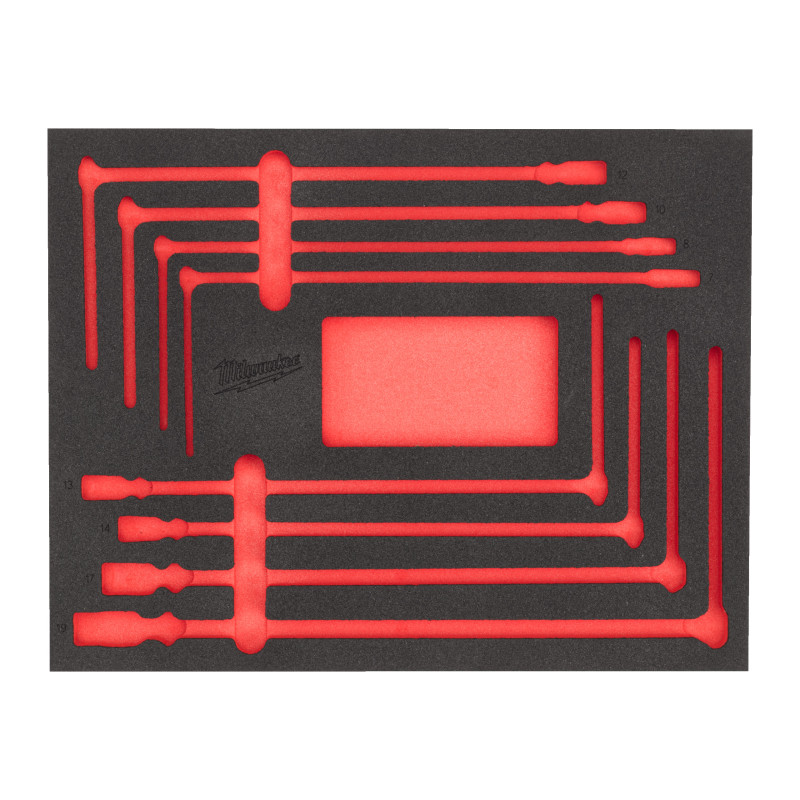 Packout™ Module Vide Clé En T Avec Douille Pivotante 4932499114 Milwaukee