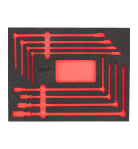 Packout™ Module Vide Clé En T Avec Douille Pivotante 4932499114 Milwaukee