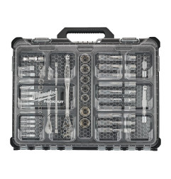 Organiseur Packout Slim & Douilles - Cliquets 1/2 & 1/4 63 Pcs 4932493661 Milwaukee