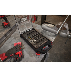 Set Tarauds Et Filières Métrique Packout 4932498721 Milwaukee