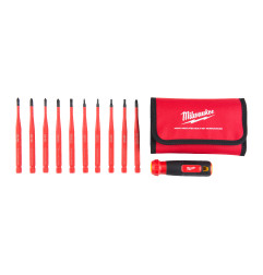 Set De Tournevis Isolés M-E Vde 10 En 1 4932493657 Milwaukee