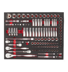 Module Servante Cliquet Douilles 1/2 1/4 3/8 4932498518 Milwaukee