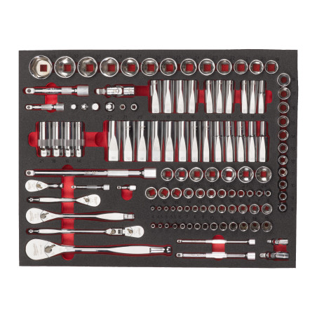 Module Servante Cliquet Douilles 1/2 1/4 3/8 4932498518 Milwaukee