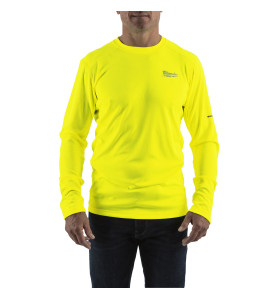 T-Shirt Workskin Manches-Longues Jaune -Taille (S) 4932493088 Milwaukee