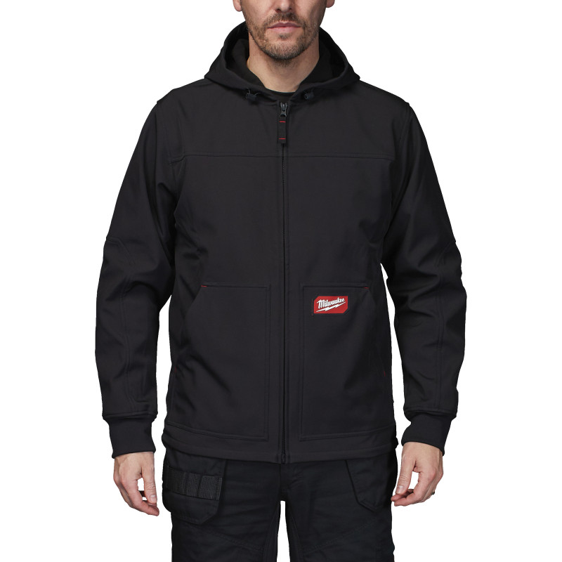 Veste Freeflex Softshell À Capuche Noir -Xl 4932498274 Milwaukee Veste Freeflex Softshell À Capuche Noir -Xl 4932498274 Milwaukee